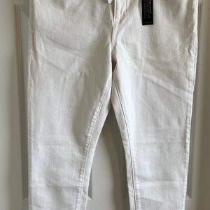 Banana Republic Classic White Skinny Jeans